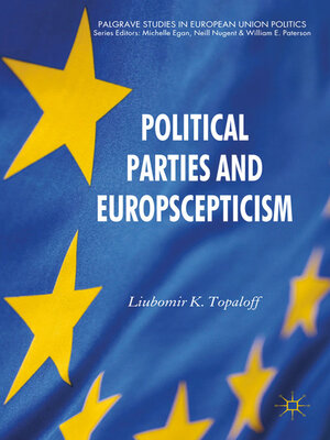 cover image of Political Parties and Euroscepticism